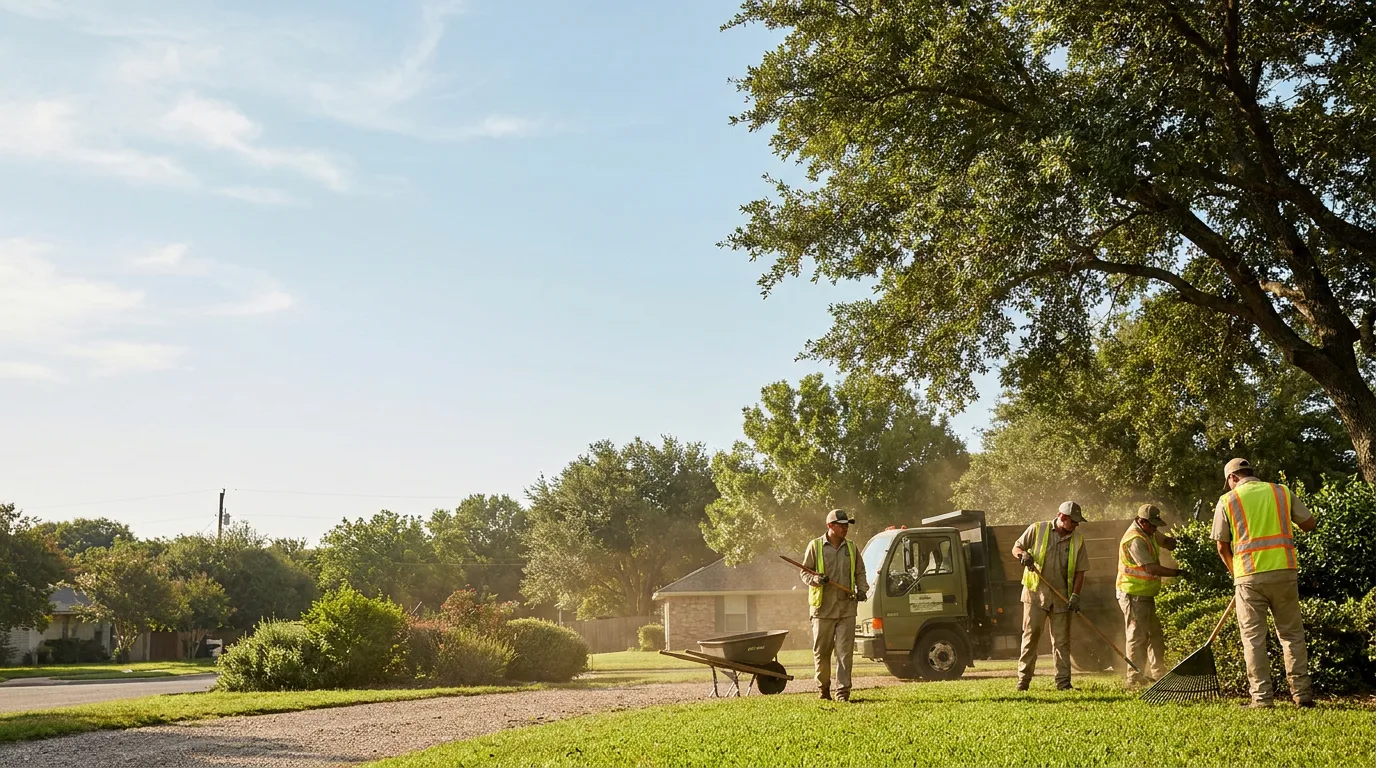 Landscaping in Gustine, TX near me